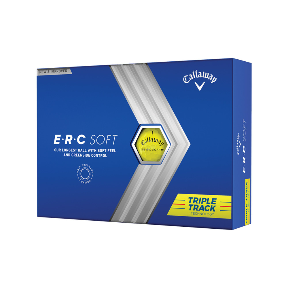 Callaway E・R・C SOFT TRIPLE TRACK 2ダース Callaway ERC Soft Triple Track Golf Balls - Prior Generation
